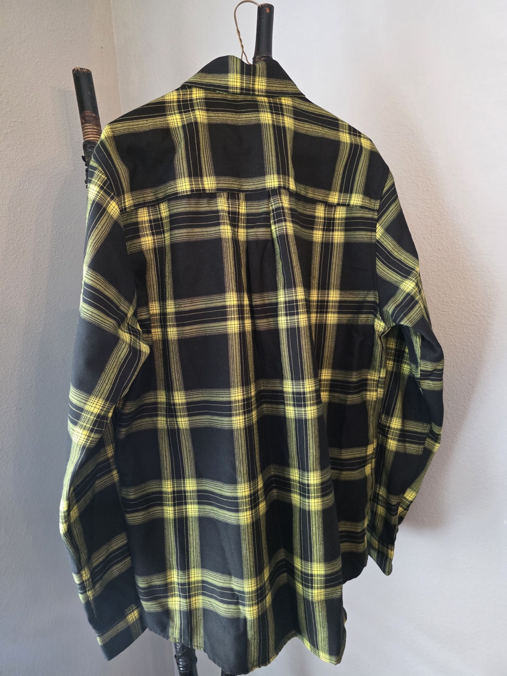 Official Metallica Dixxon Flannel Men's Black & Yellow Collector's Item - Picture 9 of 13